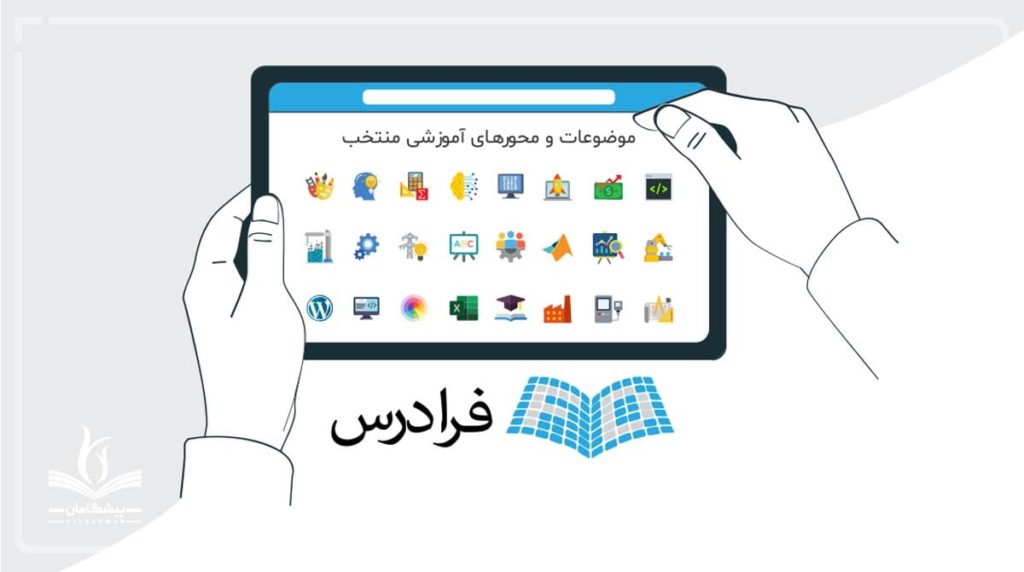 فرادرس یکی از قدیمیترین و بزرگترین استارتاپ های آموزشی